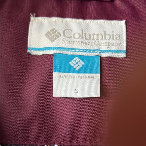 NWT Columbia Purple Parka with Faux Fur Trim and Fleece Lined Hood - Picture 6 of 9